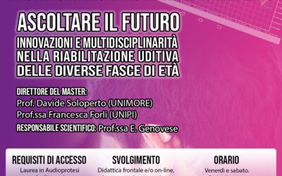 Master Universitario di I livello – “Ascoltare il futuro”