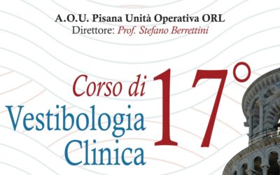 17° Corso Vestibologia clinica: 20-21 novembre appuntamento a Pisa